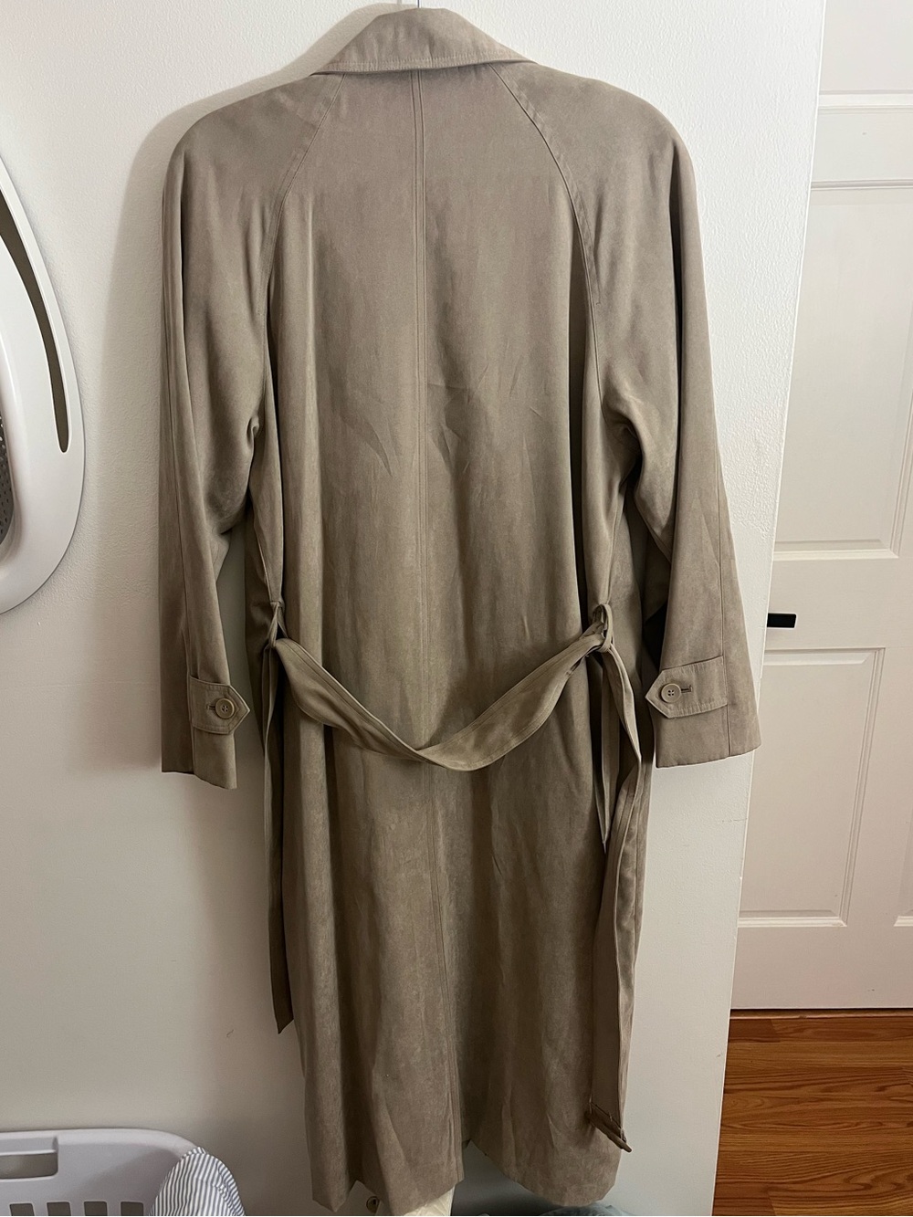 London Fog Women's Taupe Trench Coat - Picture 3 of 8